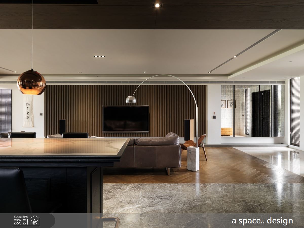 150坪＿混搭風客廳吧檯案例圖片＿a space..design/一個空間設計＿a space.._23之2