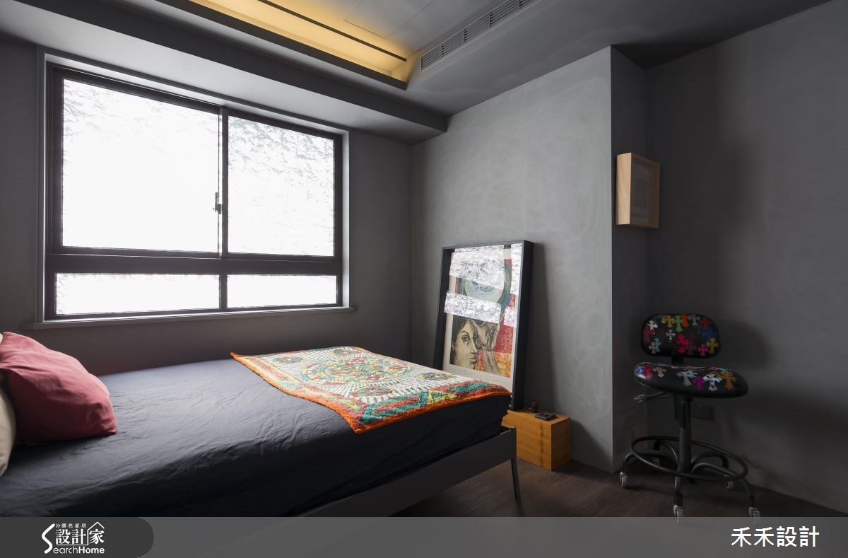 20坪新成屋(5年以下)＿現代風臥室案例圖片＿禾禾設計＿禾禾_11之7