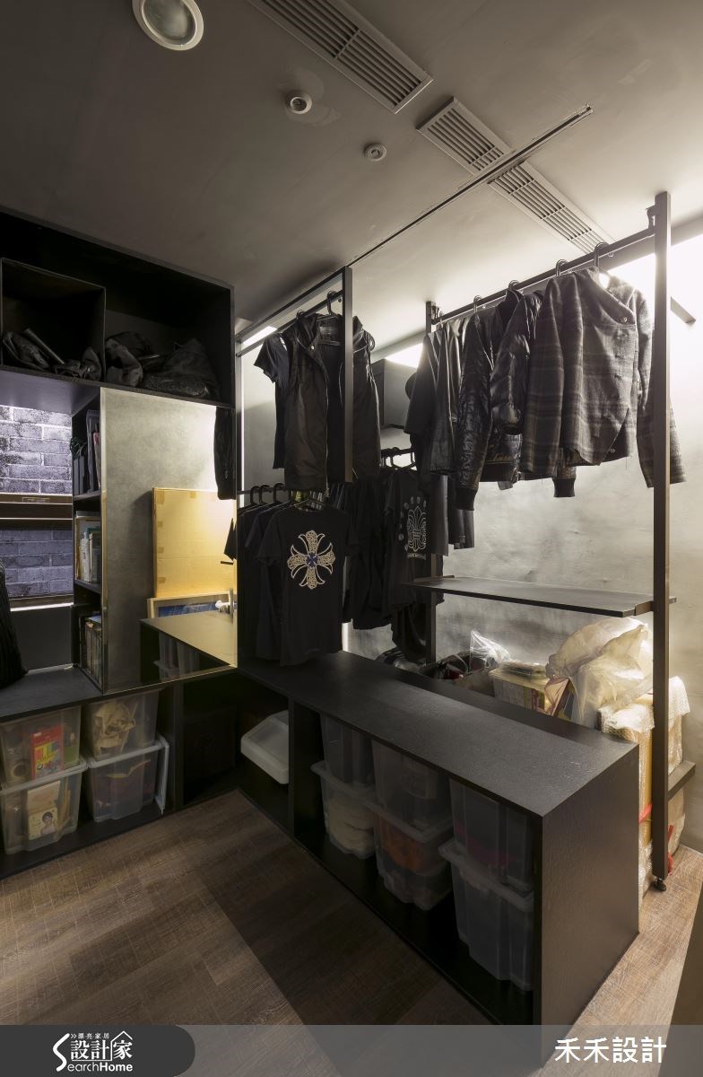 20坪新成屋(5年以下)＿現代風更衣間案例圖片＿禾禾設計＿禾禾_11之9