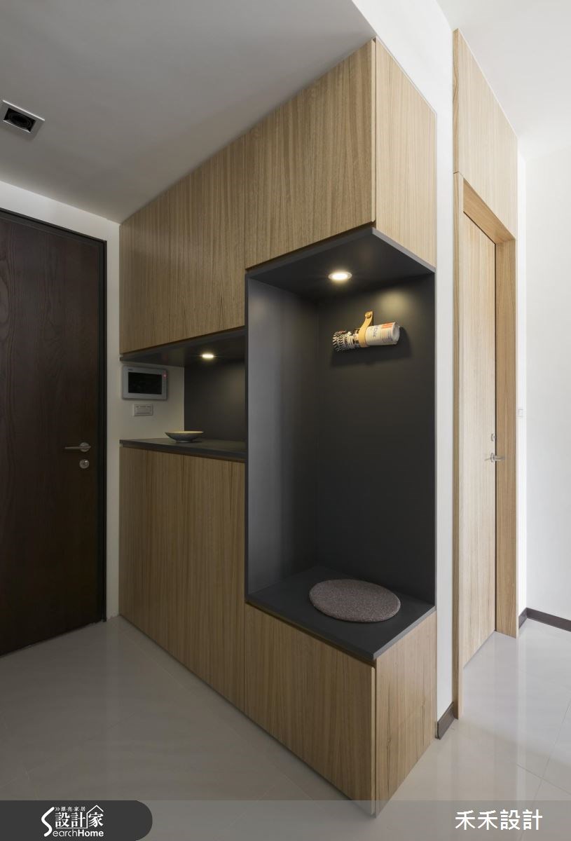 25坪新成屋(5年以下)＿現代風玄關案例圖片＿禾禾設計＿禾禾_12之2