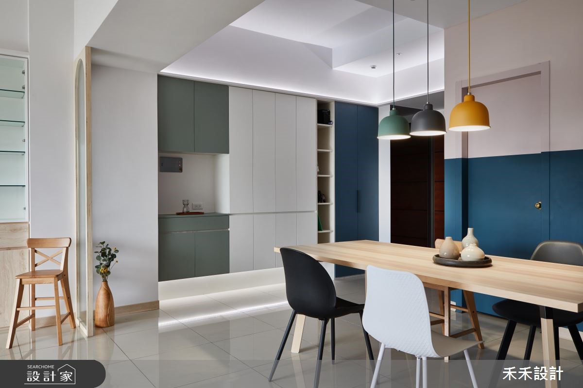 40坪新成屋(5年以下)＿北歐風餐廳案例圖片＿禾禾設計＿禾禾_17之3