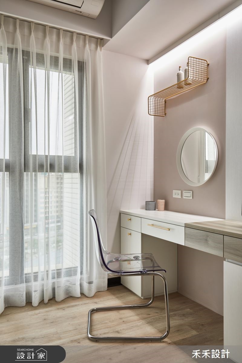 40坪新成屋(5年以下)＿北歐風臥室案例圖片＿禾禾設計＿禾禾_17之16