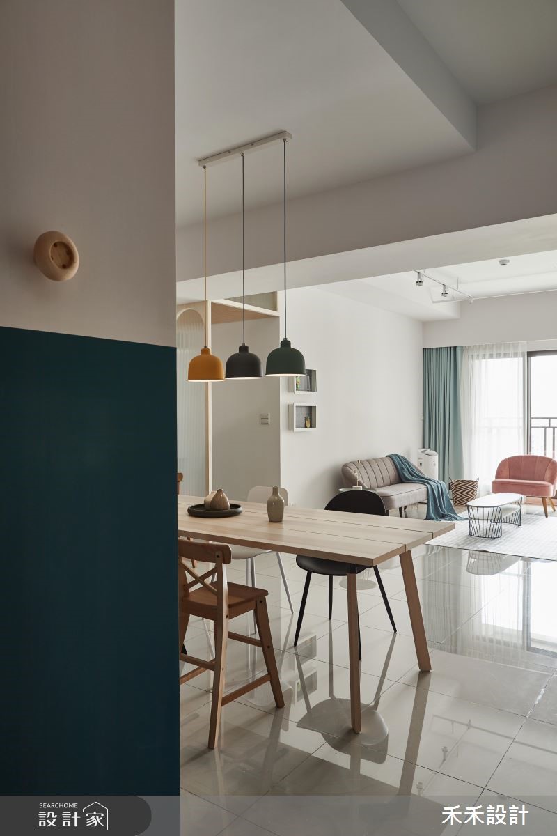40坪新成屋(5年以下)＿北歐風餐廳案例圖片＿禾禾設計＿禾禾_17之1