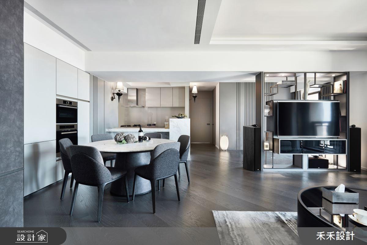 40坪新成屋(5年以下)＿現代風餐廳案例圖片＿禾禾設計＿禾禾_20之5