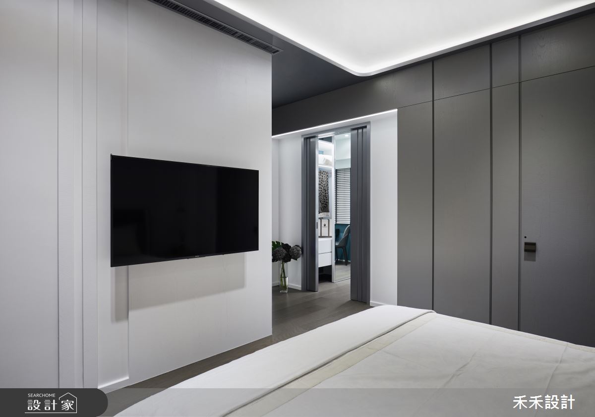 40坪新成屋(5年以下)＿現代風臥室案例圖片＿禾禾設計＿禾禾_20之12