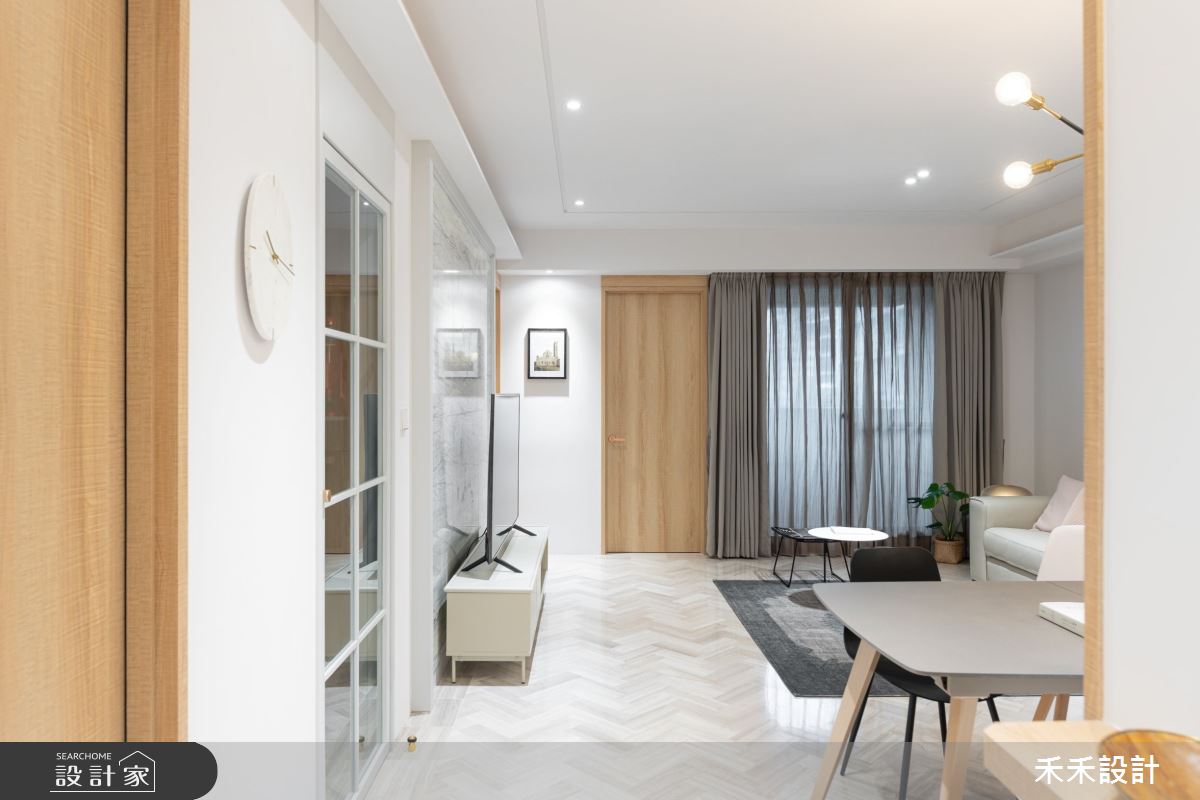 26坪中古屋(5~15年)＿現代風客廳餐廳案例圖片＿禾禾設計＿禾禾_22之2