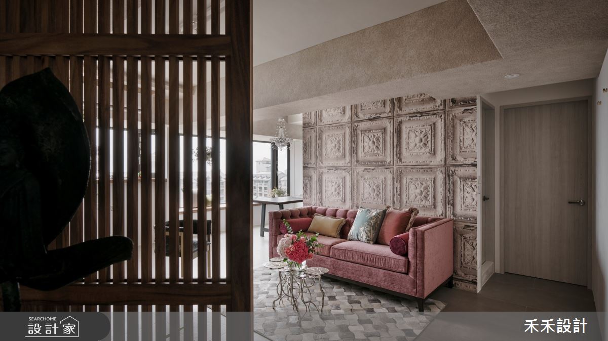 25坪老屋(16~30年)＿混搭風玄關客廳案例圖片＿禾禾設計＿禾禾_23之2