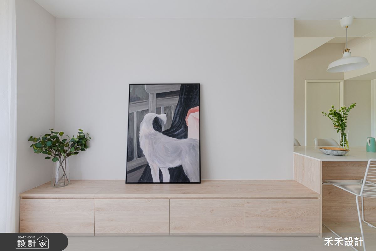 25坪新成屋(5年以下)＿混搭風客廳案例圖片＿禾禾設計＿禾禾_25之4