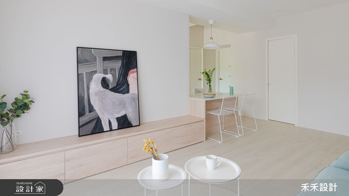 25坪新成屋(5年以下)＿混搭風客廳案例圖片＿禾禾設計＿禾禾_25之6