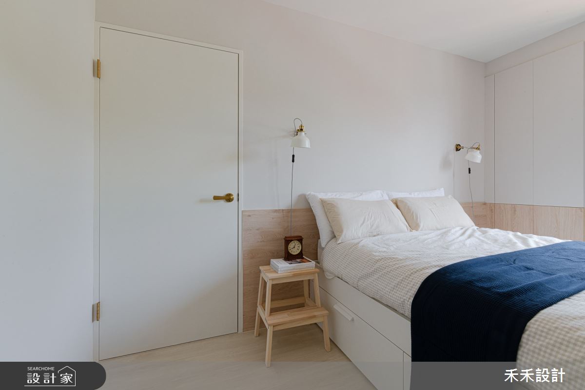 25坪新成屋(5年以下)＿混搭風臥室案例圖片＿禾禾設計＿禾禾_25之16