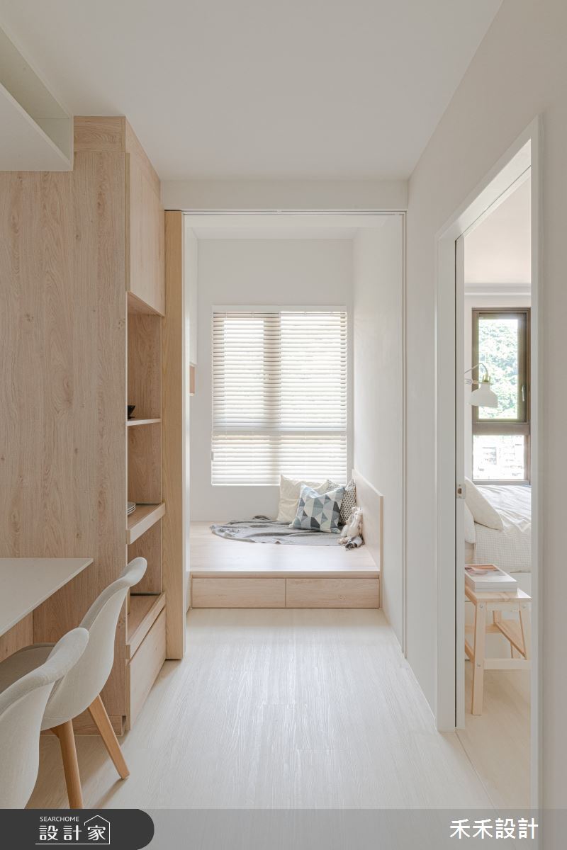 25坪新成屋(5年以下)＿混搭風臥榻多功能室案例圖片＿禾禾設計＿禾禾_25之12