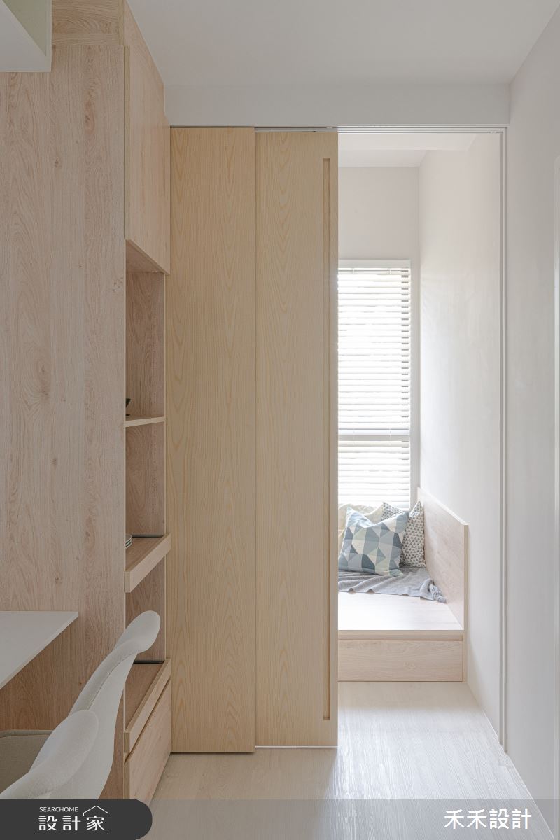 25坪新成屋(5年以下)＿混搭風臥榻多功能室案例圖片＿禾禾設計＿禾禾_25之13