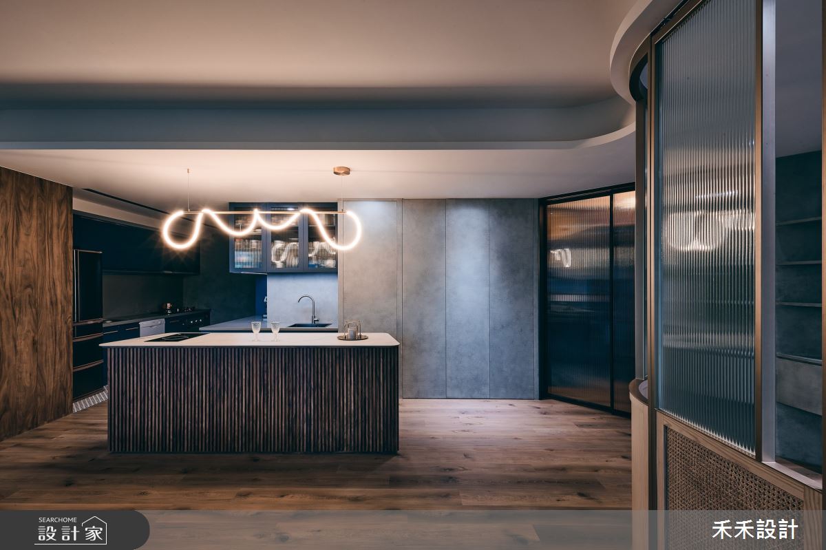 58坪新成屋(5年以下)＿新東方風吧檯中島案例圖片＿禾禾設計＿禾禾_27之11