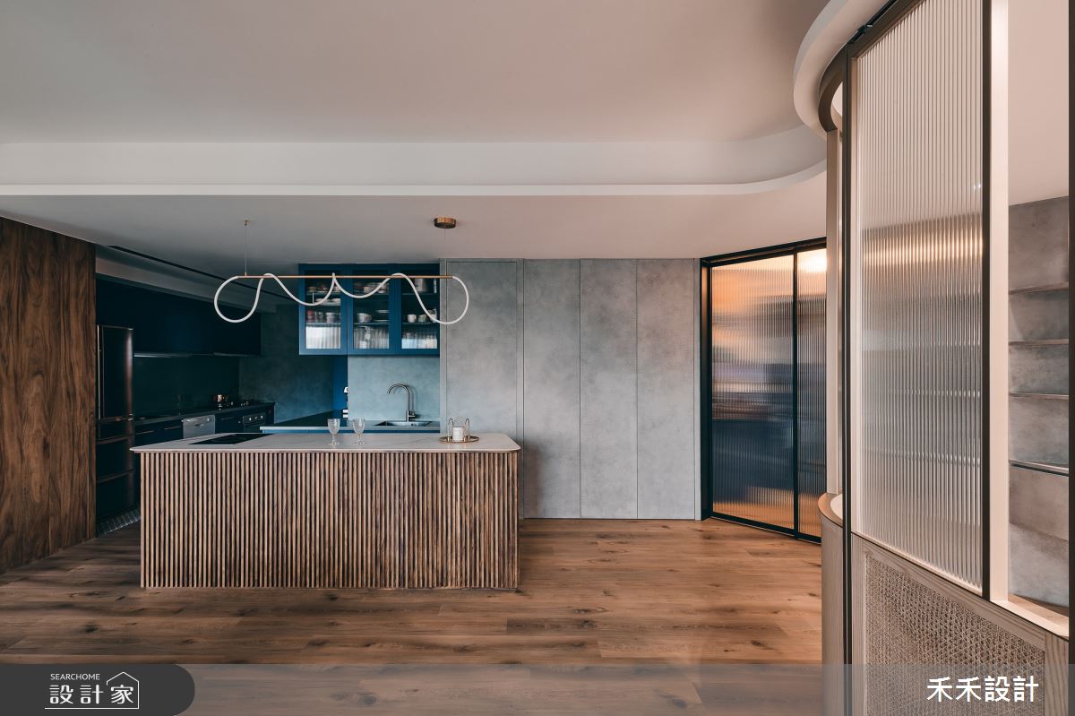58坪新成屋(5年以下)＿新東方風吧檯中島案例圖片＿禾禾設計＿禾禾_27之12