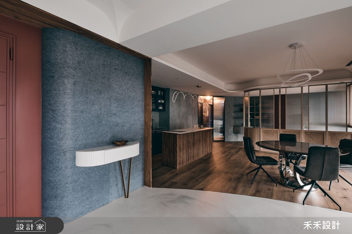 58坪新成屋(5年以下)＿新東方風餐廳吧檯中島案例圖片＿禾禾設計＿禾禾_27之5