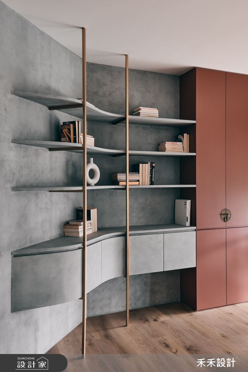 58坪新成屋(5年以下)＿新東方風書房案例圖片＿禾禾設計＿禾禾_27之17