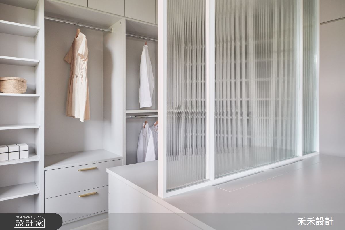 35坪老屋(31~40年)＿混搭風更衣間案例圖片＿禾禾設計＿禾禾_29之17