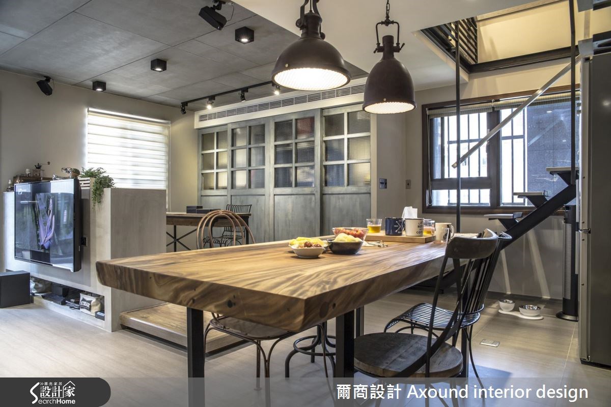 35坪新成屋(5年以下)＿工業風案例圖片＿爾商設計 Axound interior design＿爾商_01之4
