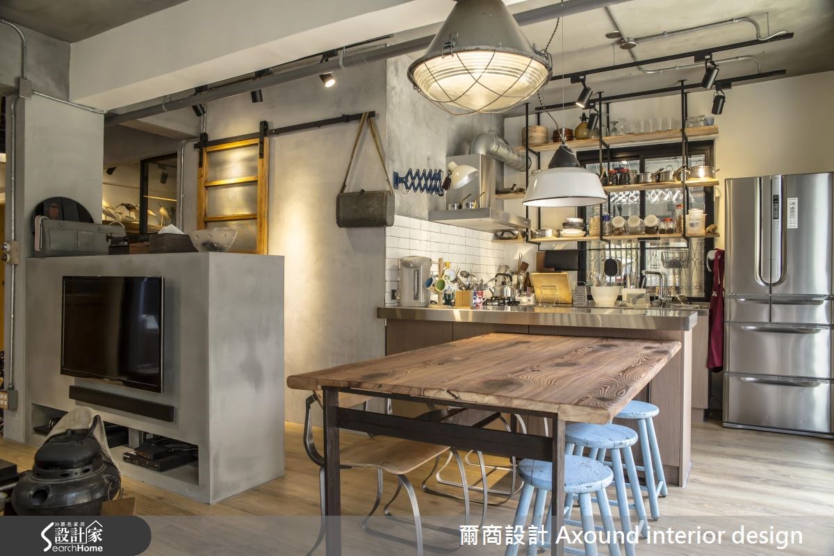 25坪老屋(16~30年)＿工業風案例圖片＿爾商設計 Axound interior design＿爾商_03之9