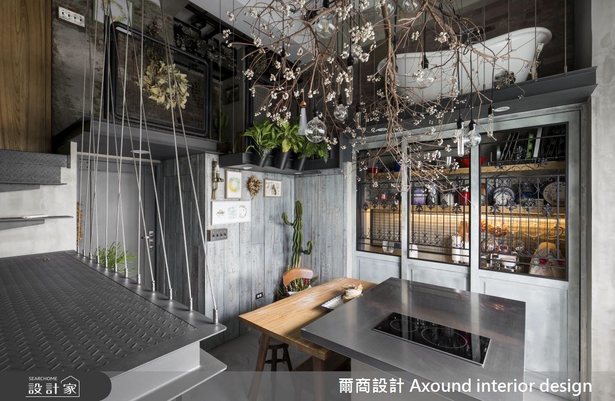 中古屋(5~15年)＿工業風吧檯案例圖片＿爾商設計 Axound interior design＿爾商_05之13
