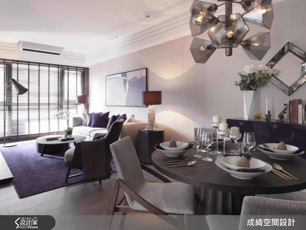 40坪新成屋(5年以下)＿現代風餐廳案例圖片＿成綺空間設計＿成綺_08之1