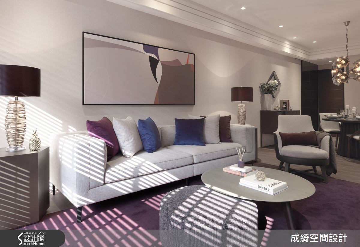 40坪新成屋(5年以下)＿現代風客廳案例圖片＿成綺空間設計＿成綺_08之5