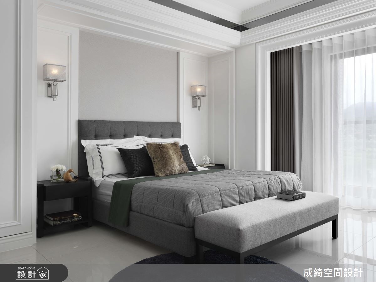 101坪新成屋(5年以下)＿新古典臥室案例圖片＿成綺空間設計＿成綺_09之17