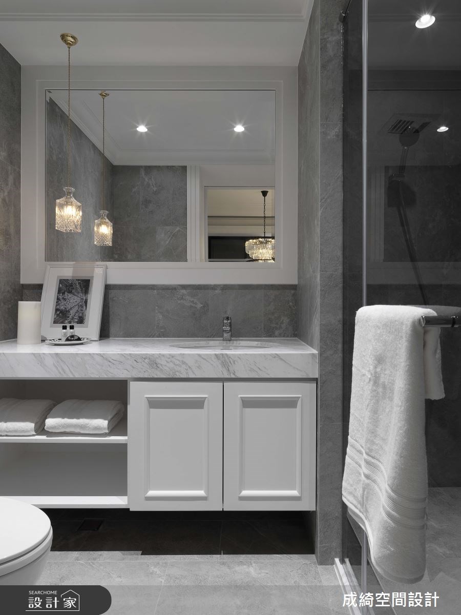 101坪新成屋(5年以下)＿新古典浴室案例圖片＿成綺空間設計＿成綺_09之25