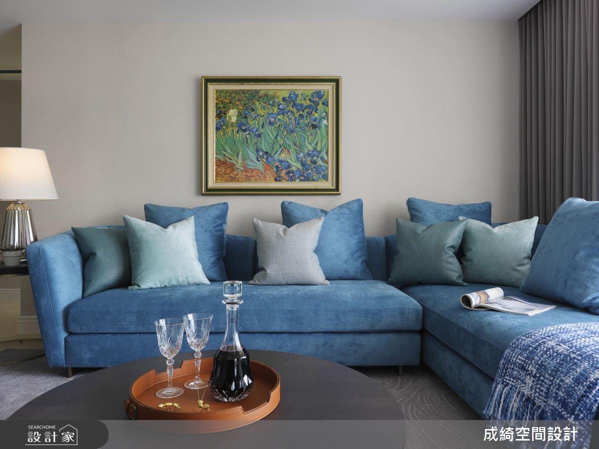 62坪新成屋(5年以下)＿新古典客廳案例圖片＿成綺空間設計＿成綺_10之5