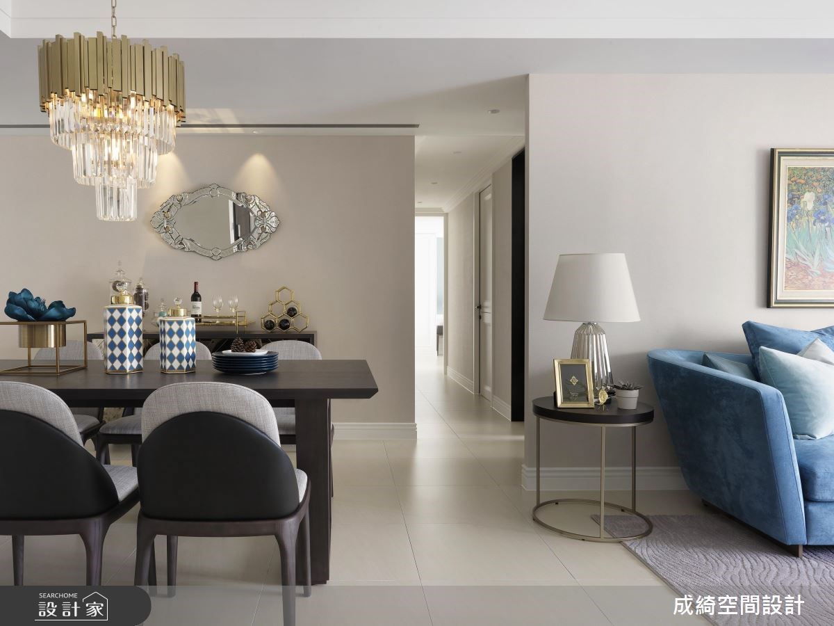 62坪新成屋(5年以下)＿新古典餐廳案例圖片＿成綺空間設計＿成綺_10之7