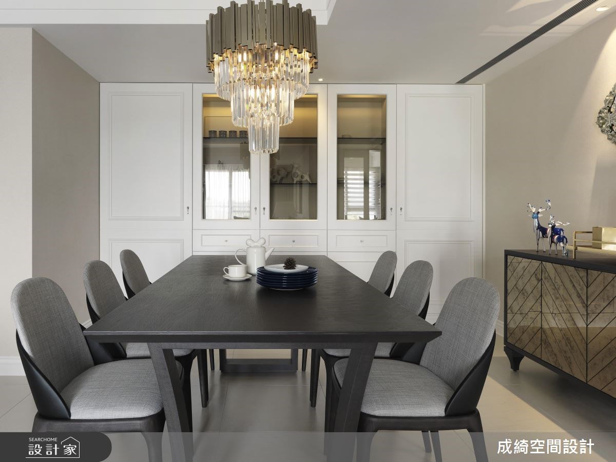 62坪新成屋(5年以下)＿新古典餐廳案例圖片＿成綺空間設計＿成綺_10之11