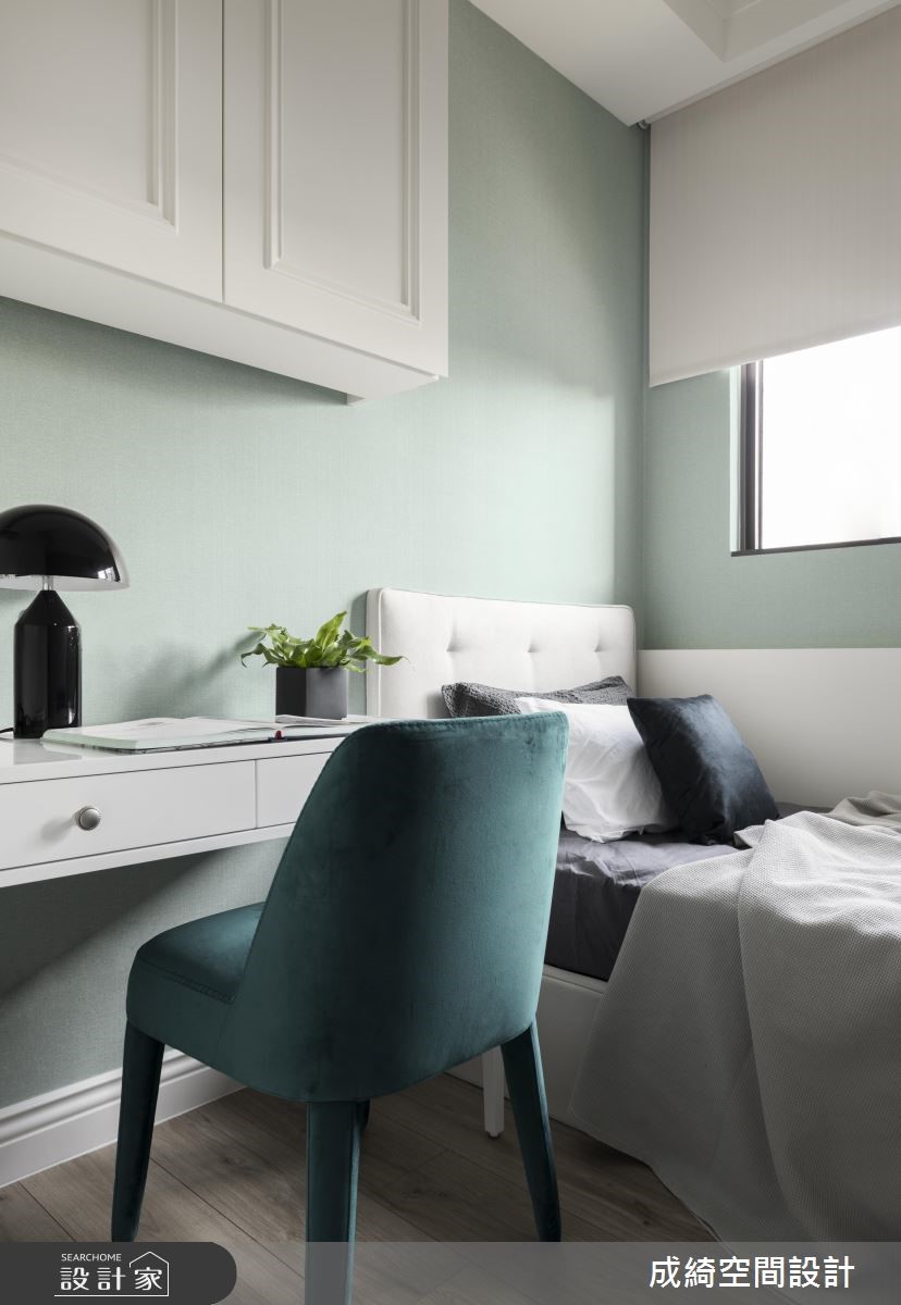 26坪新成屋(5年以下)＿新古典臥室客房案例圖片＿成綺空間設計＿成綺_11之13