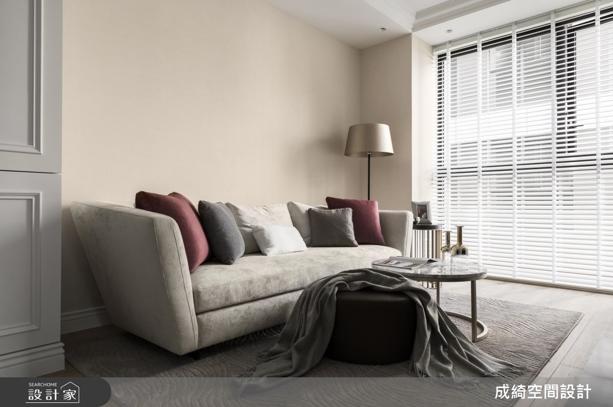 26坪新成屋(5年以下)＿新古典客廳案例圖片＿成綺空間設計＿成綺_11之3