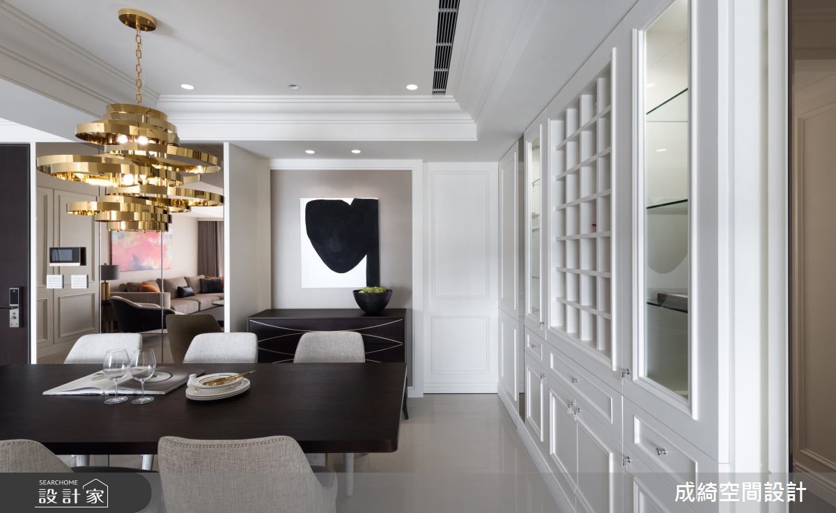 45坪新成屋(5年以下)＿新古典餐廳案例圖片＿成綺空間設計＿成綺_12之14