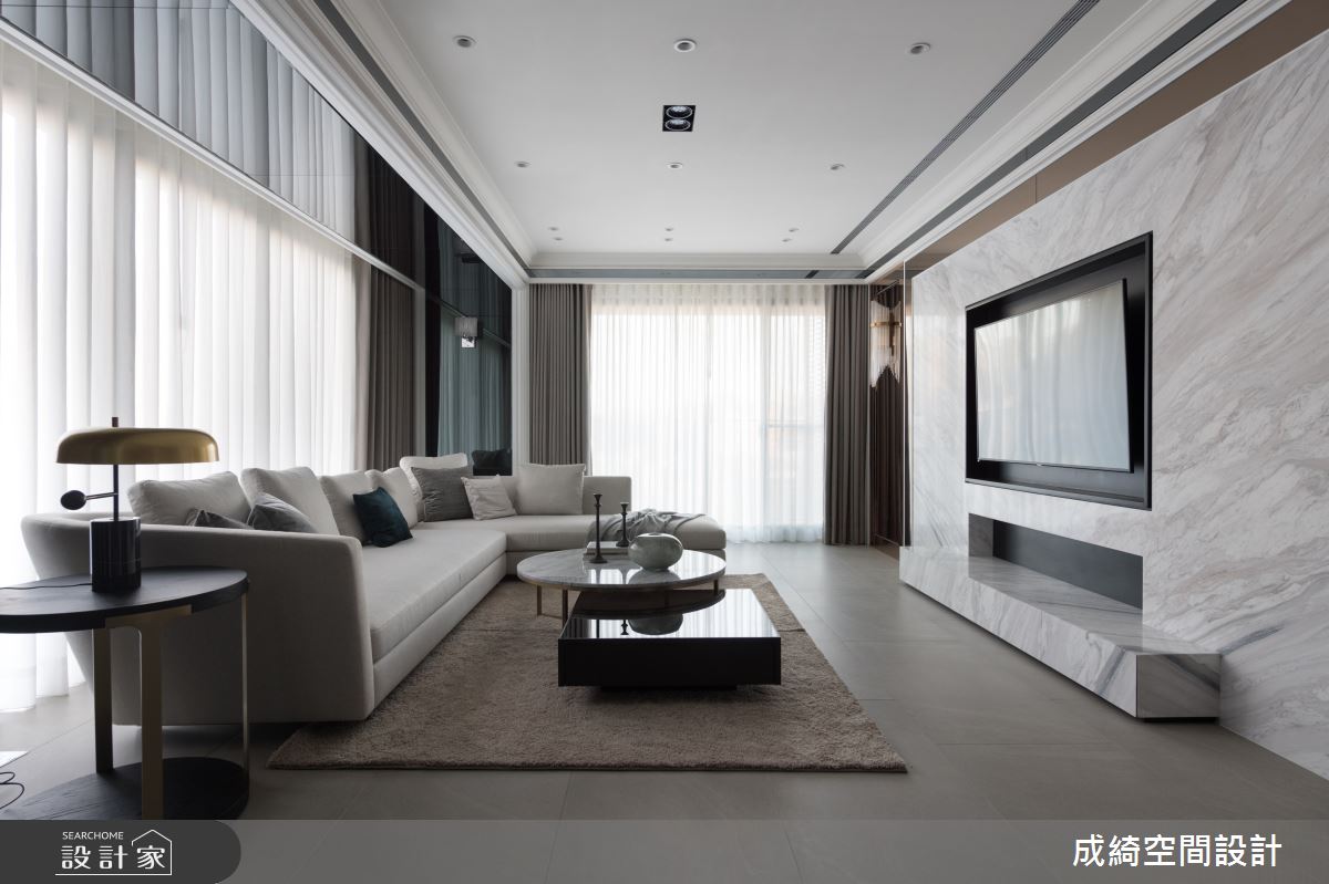 新成屋(5年以下)＿奢華風客廳案例圖片＿成綺空間設計＿成綺_14之5