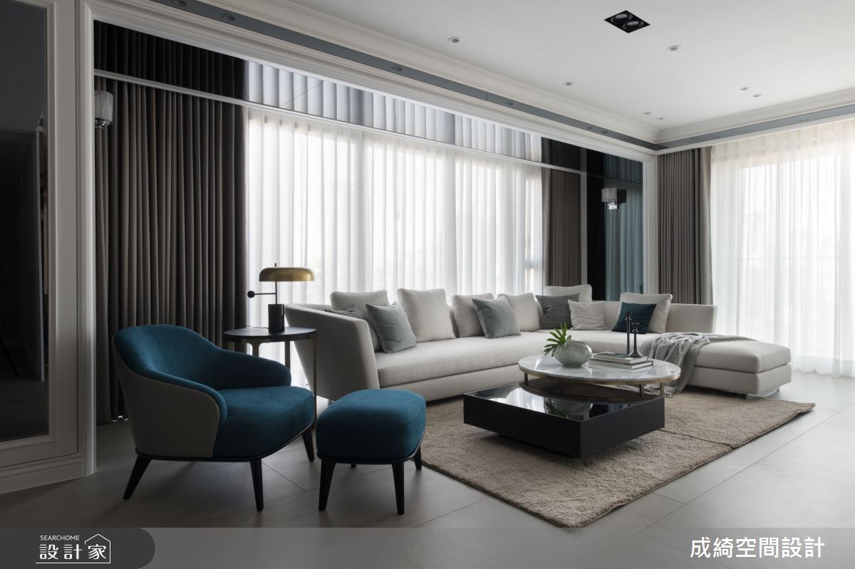 新成屋(5年以下)＿奢華風客廳案例圖片＿成綺空間設計＿成綺_14之6
