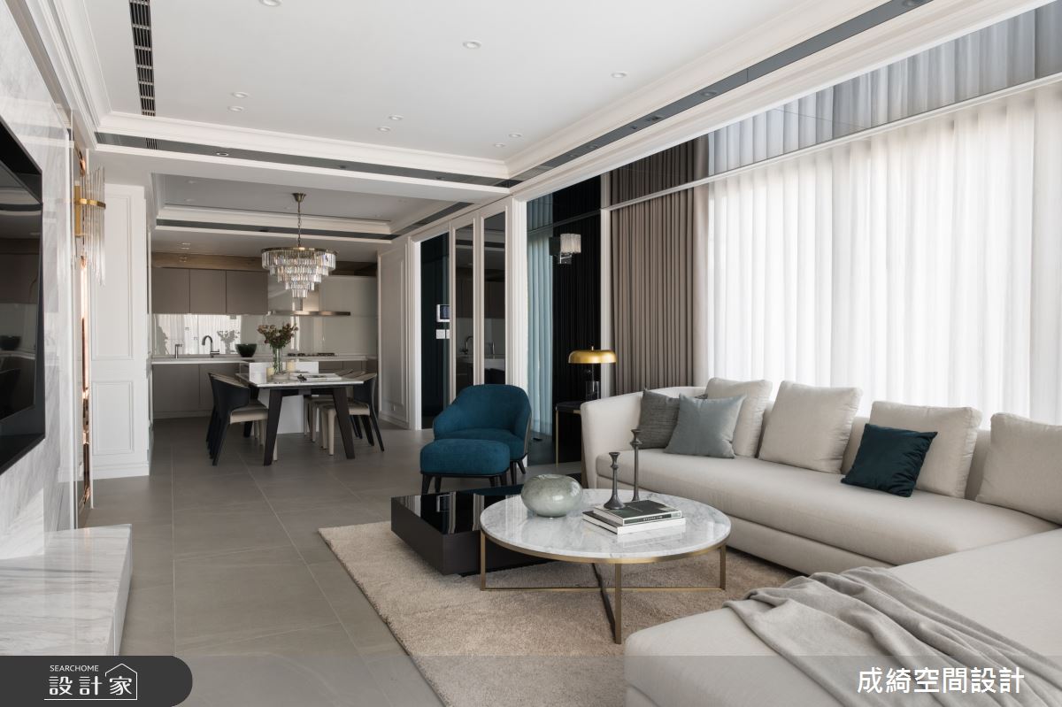 新成屋(5年以下)＿奢華風客廳案例圖片＿成綺空間設計＿成綺_14之8