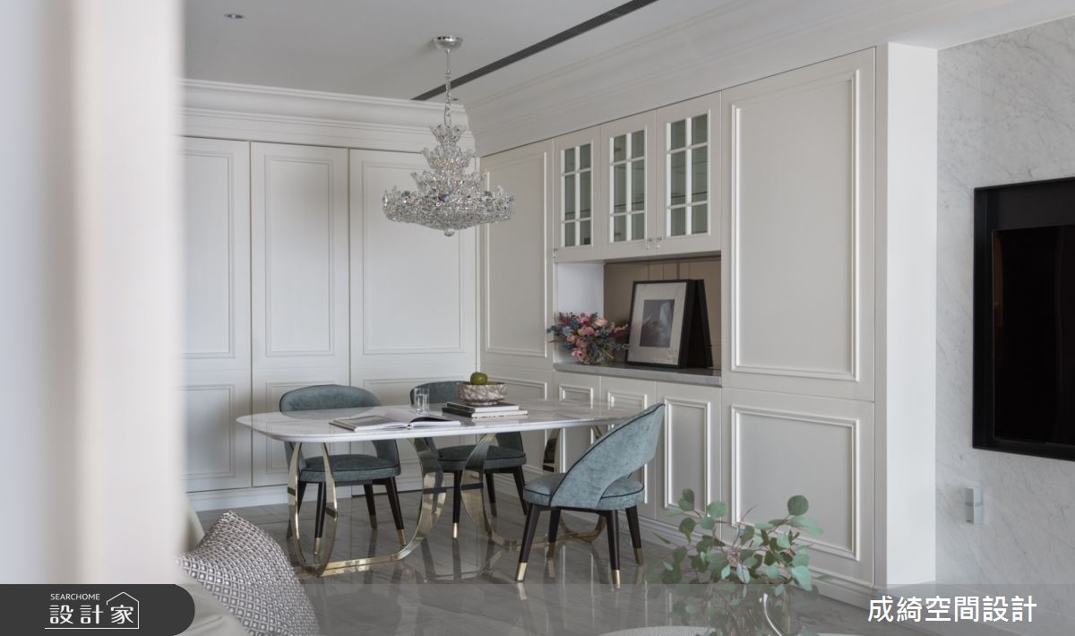 60坪新成屋(5年以下)＿新古典餐廳案例圖片＿成綺空間設計＿成綺_15之11