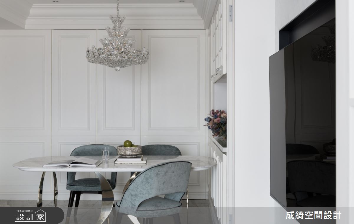 60坪新成屋(5年以下)＿新古典餐廳案例圖片＿成綺空間設計＿成綺_15之12
