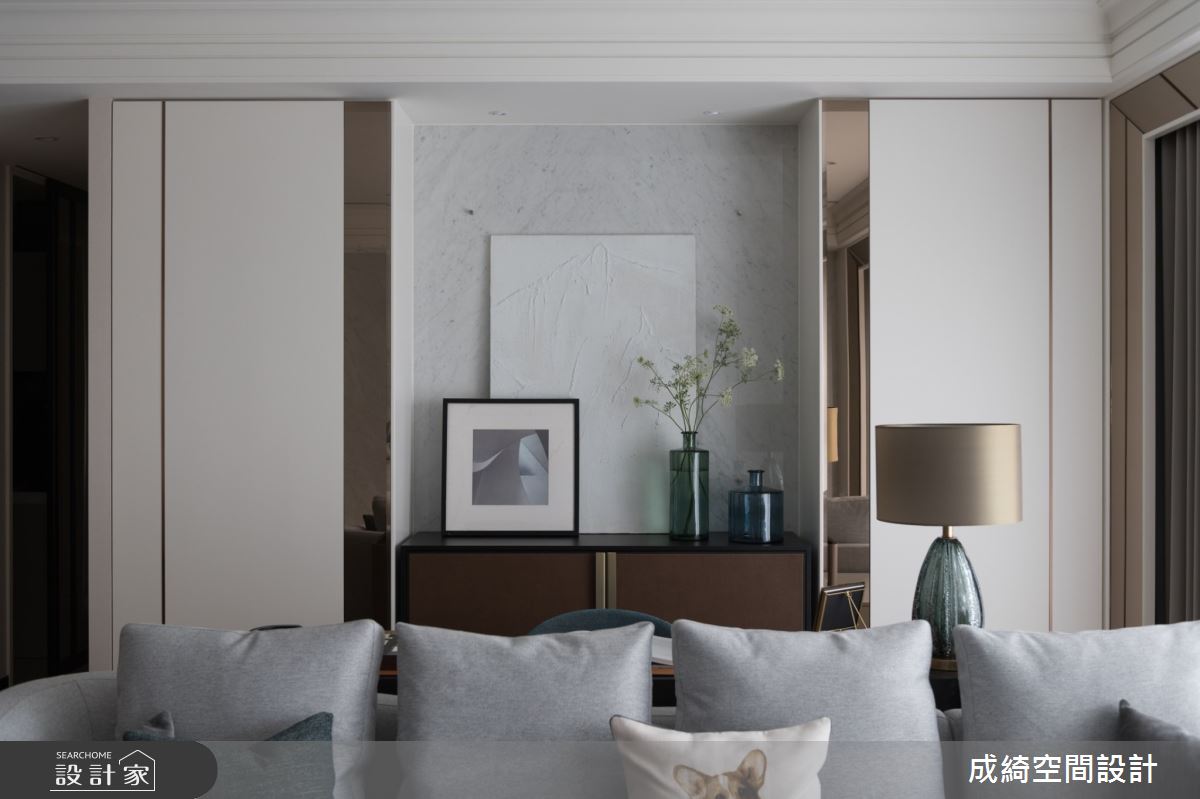 70坪新成屋(5年以下)＿現代風客廳工作區案例圖片＿成綺空間設計＿成綺_16之7