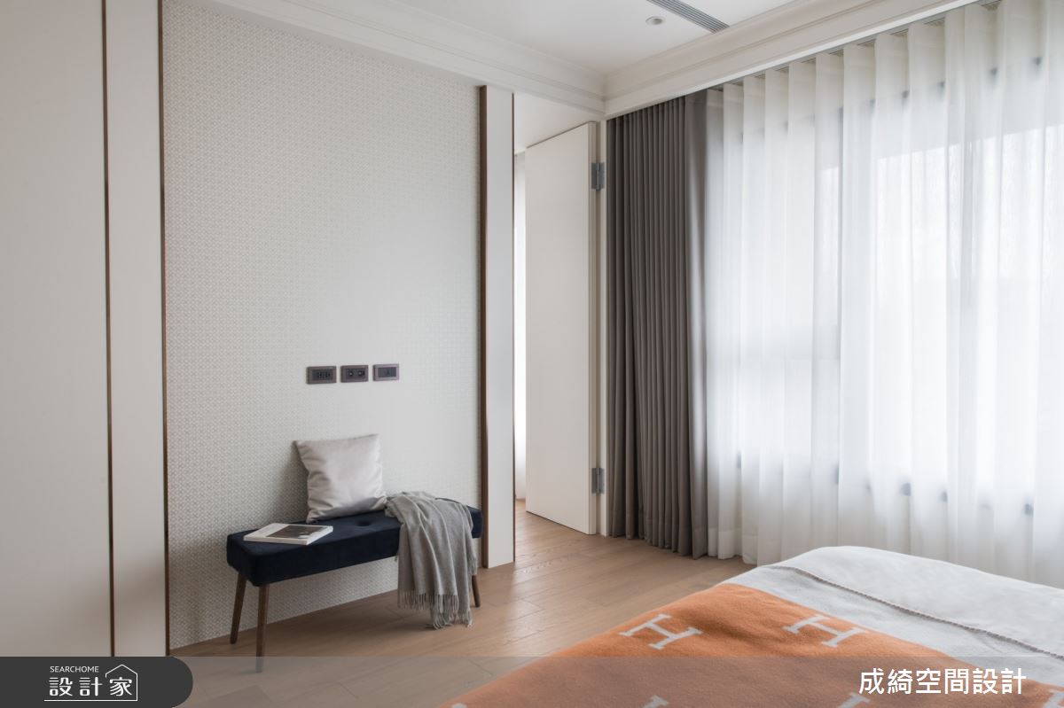 70坪新成屋(5年以下)＿現代風臥室案例圖片＿成綺空間設計＿成綺_16之17