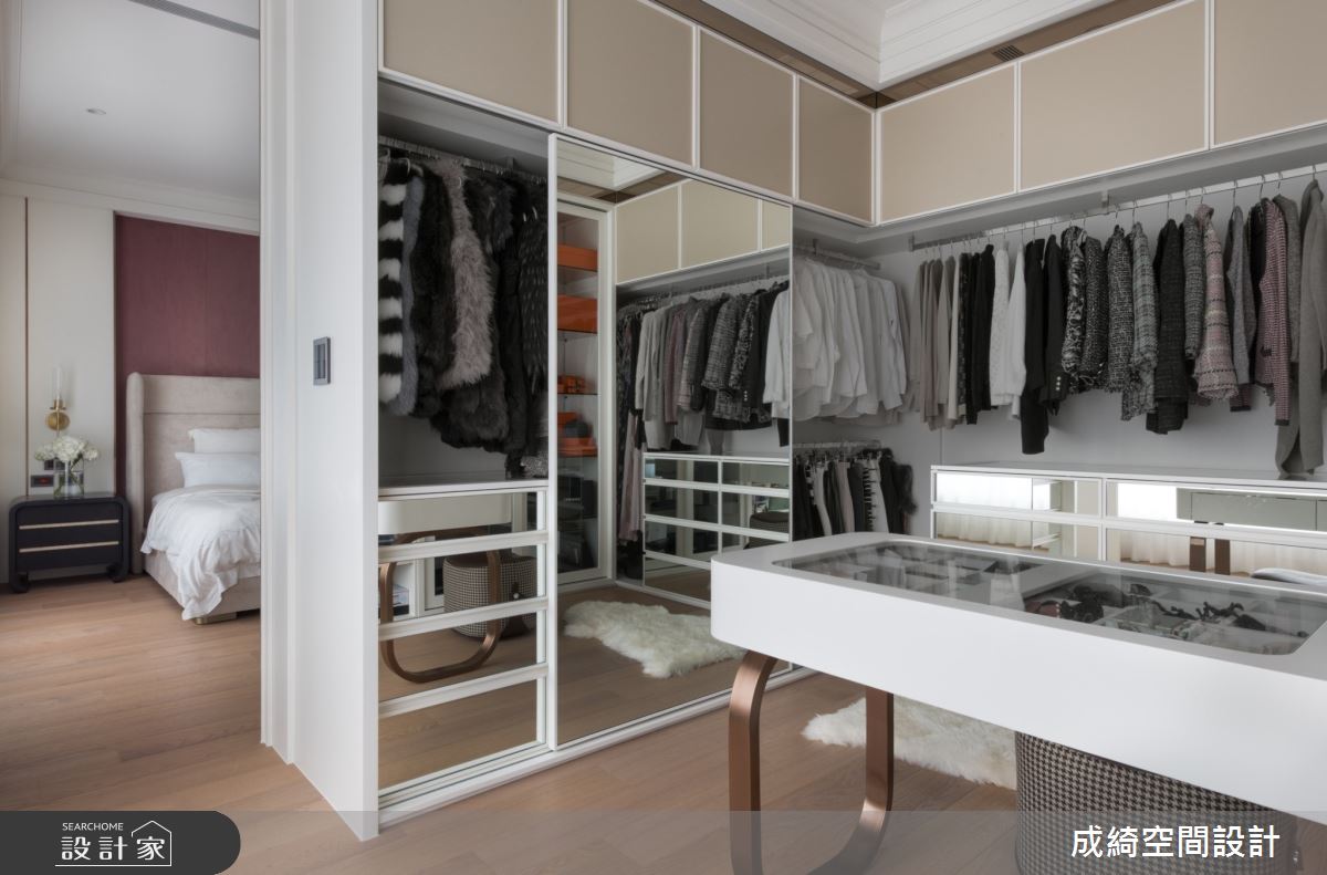 70坪新成屋(5年以下)＿現代風更衣間案例圖片＿成綺空間設計＿成綺_16之18