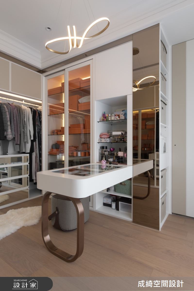 70坪新成屋(5年以下)＿現代風更衣間案例圖片＿成綺空間設計＿成綺_16之20