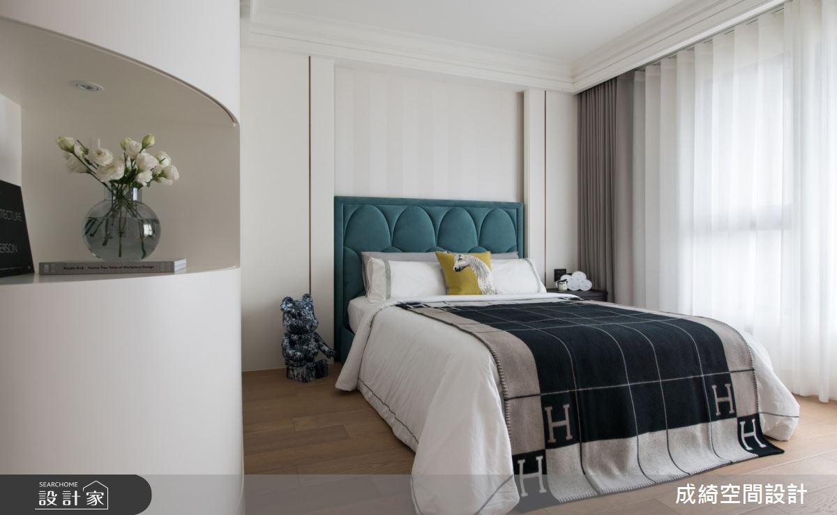 70坪新成屋(5年以下)＿現代風臥室案例圖片＿成綺空間設計＿成綺_16之23