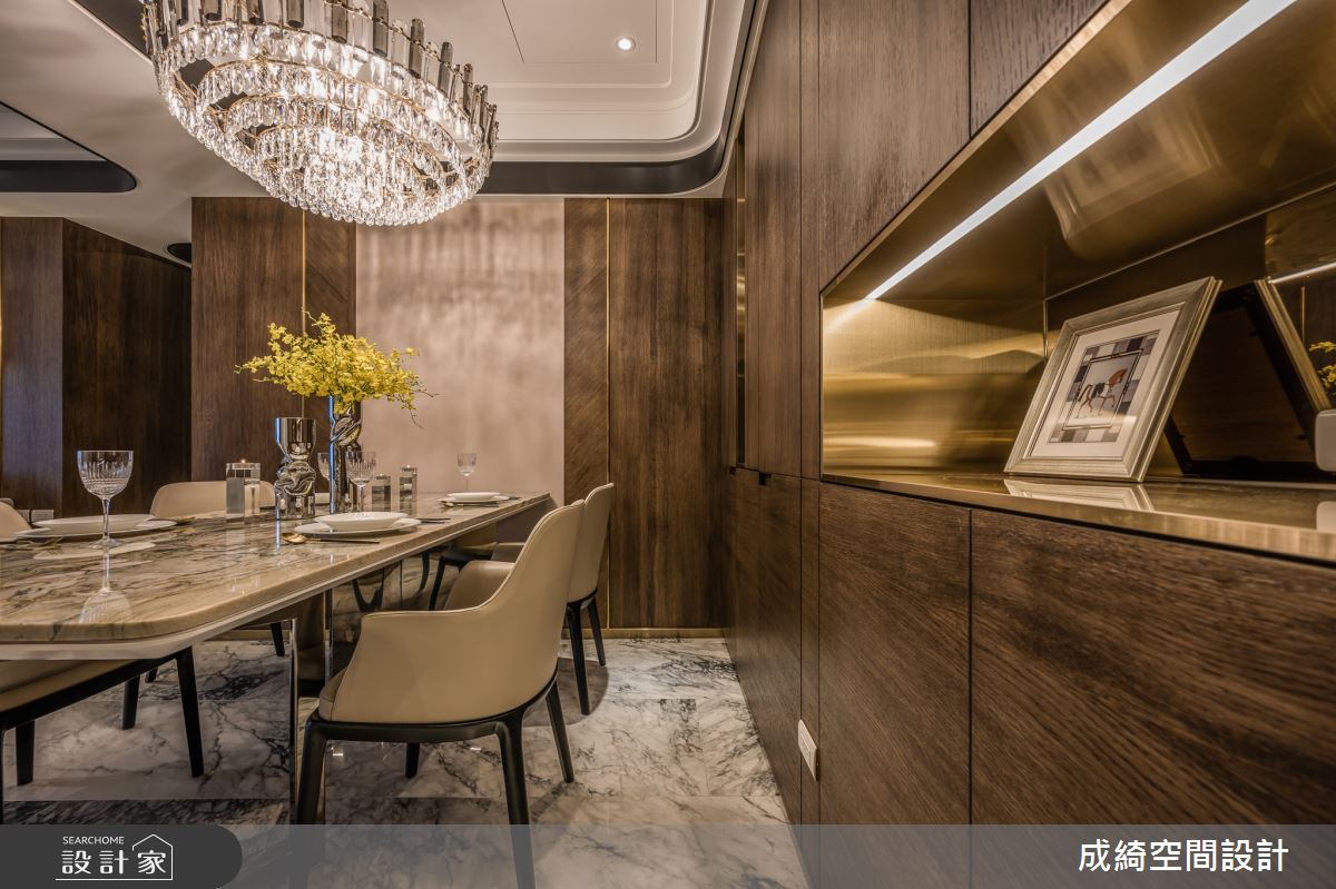 52坪新成屋(5年以下)＿奢華風餐廳案例圖片＿成綺空間設計＿成綺_17之22