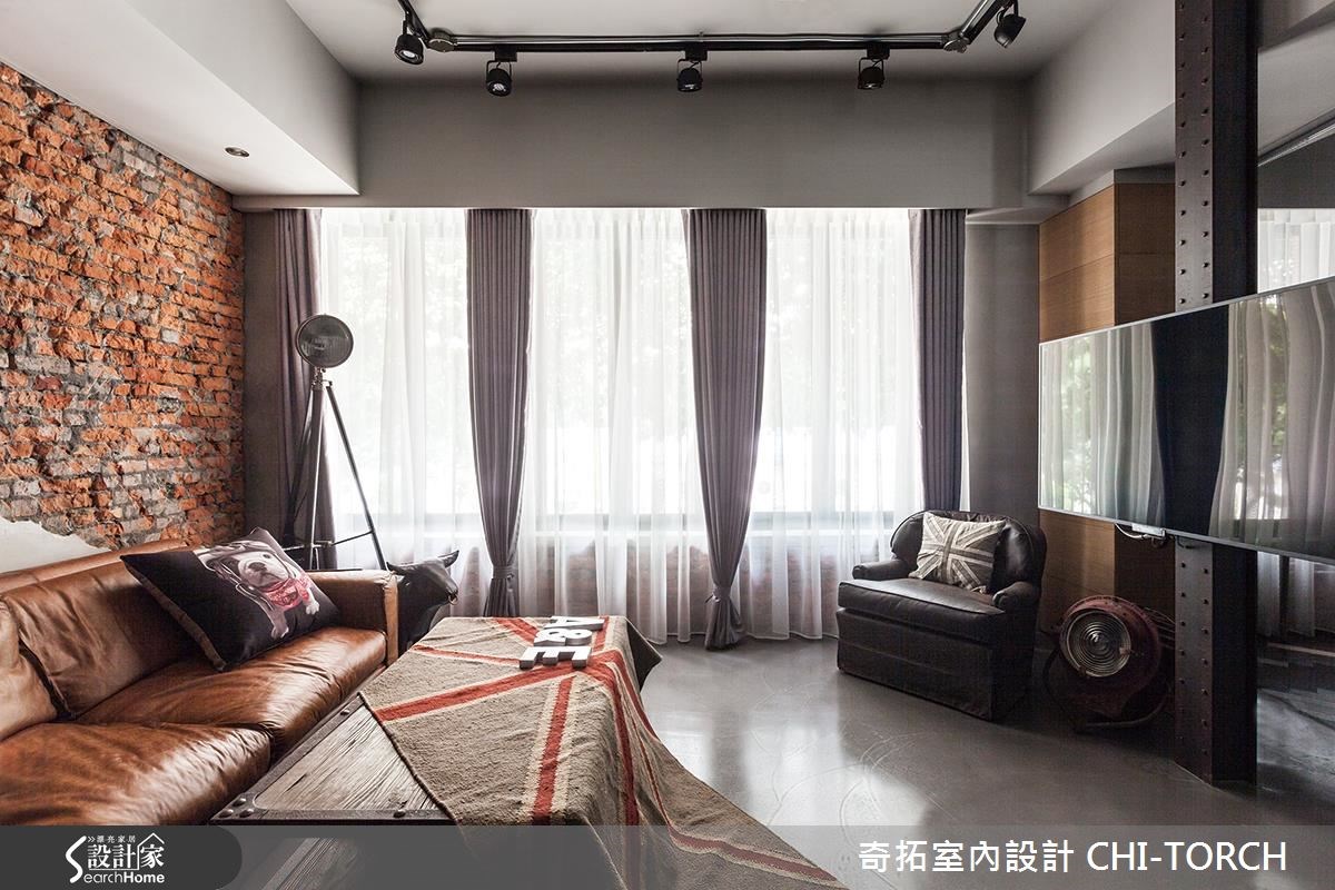 55坪老屋(16~30年)＿工業風客廳案例圖片＿奇拓室內設計 CHI-TORCH＿奇拓_10之1