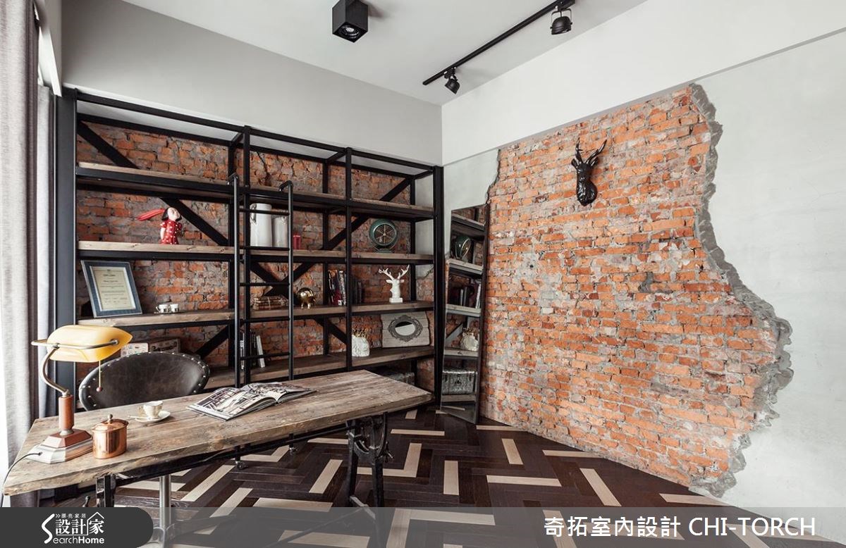 55坪老屋(16~30年)＿工業風書房案例圖片＿奇拓室內設計 CHI-TORCH＿奇拓_10之6
