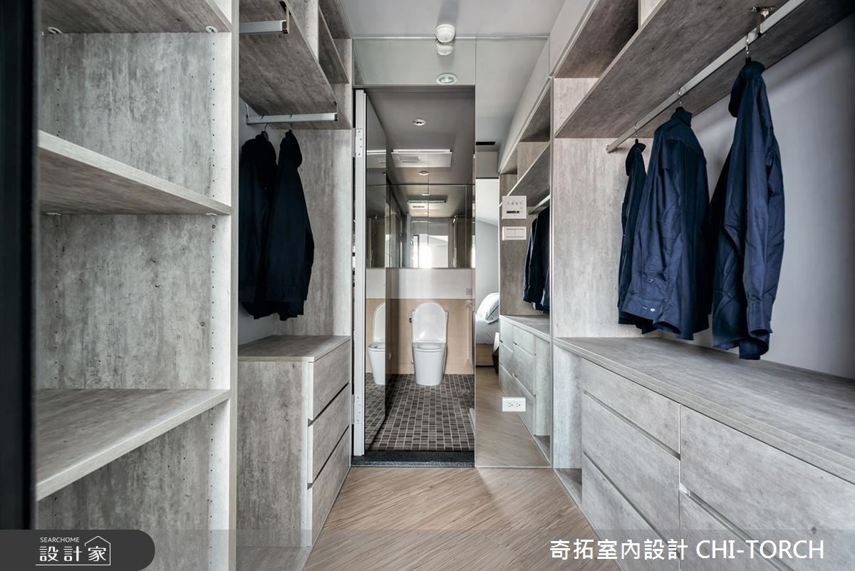26坪中古屋(5~15年)＿北歐風更衣間案例圖片＿奇拓室內設計 CHI-TORCH＿奇拓_12之9