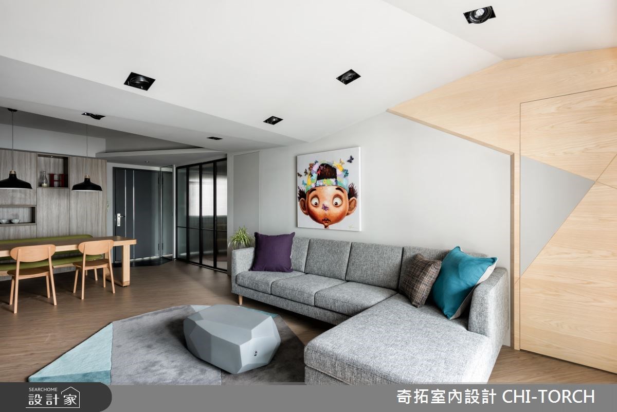 30坪老屋(16~30年)＿現代風客廳案例圖片＿奇拓室內設計 CHI-TORCH＿奇拓_15之1