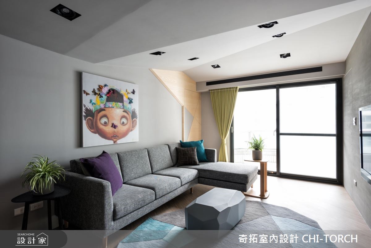 30坪老屋(16~30年)＿現代風客廳案例圖片＿奇拓室內設計 CHI-TORCH＿奇拓_15之2